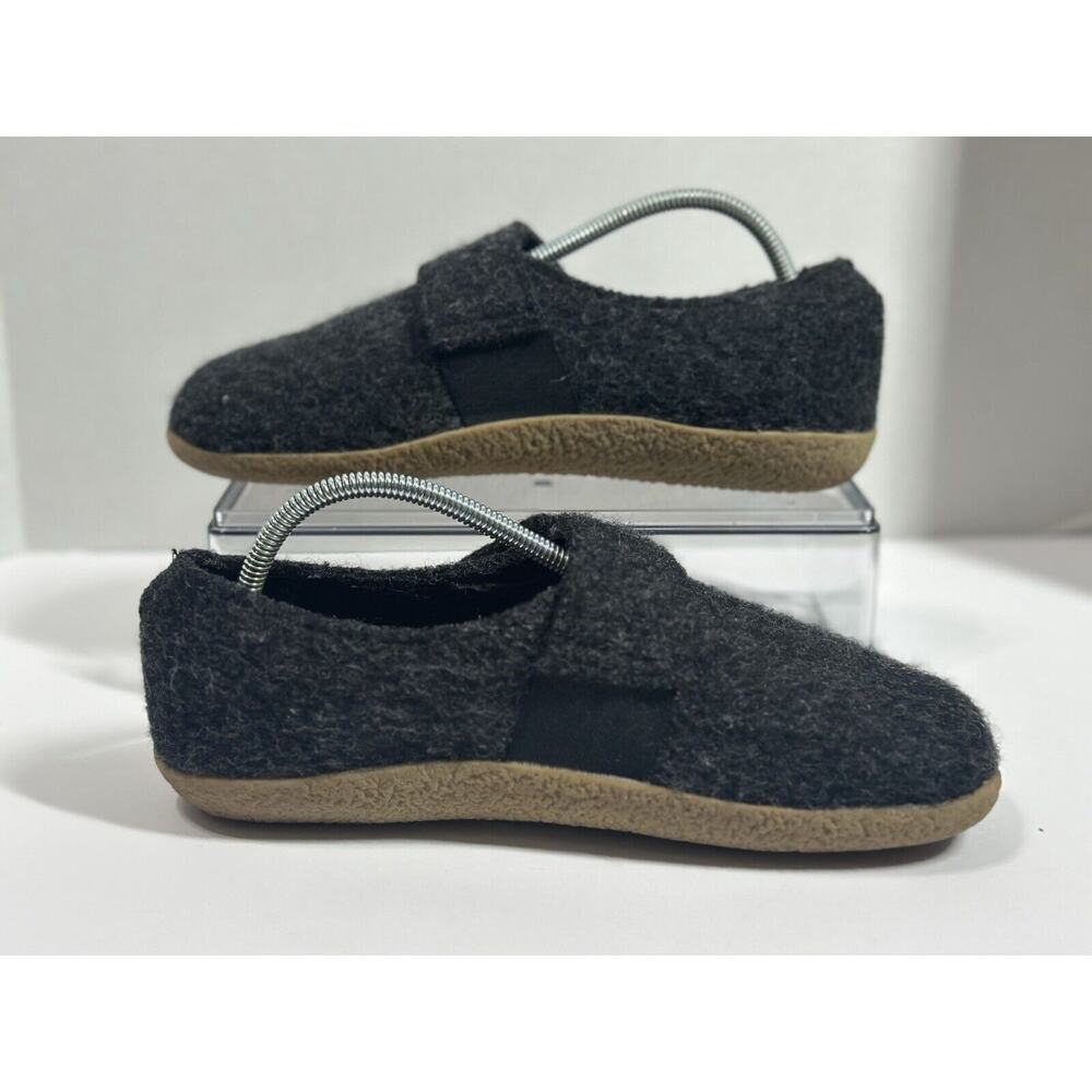 Giesswein Ultra Comfort Camden Gray Wool Shoes US 8 EUR 38 Ladies Cozy Slippers - Picture 3 of 14